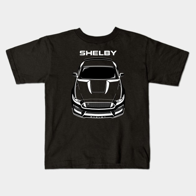 Ford Mustang Shelby GT350 2015 - 2020 Kids T-Shirt by V8social